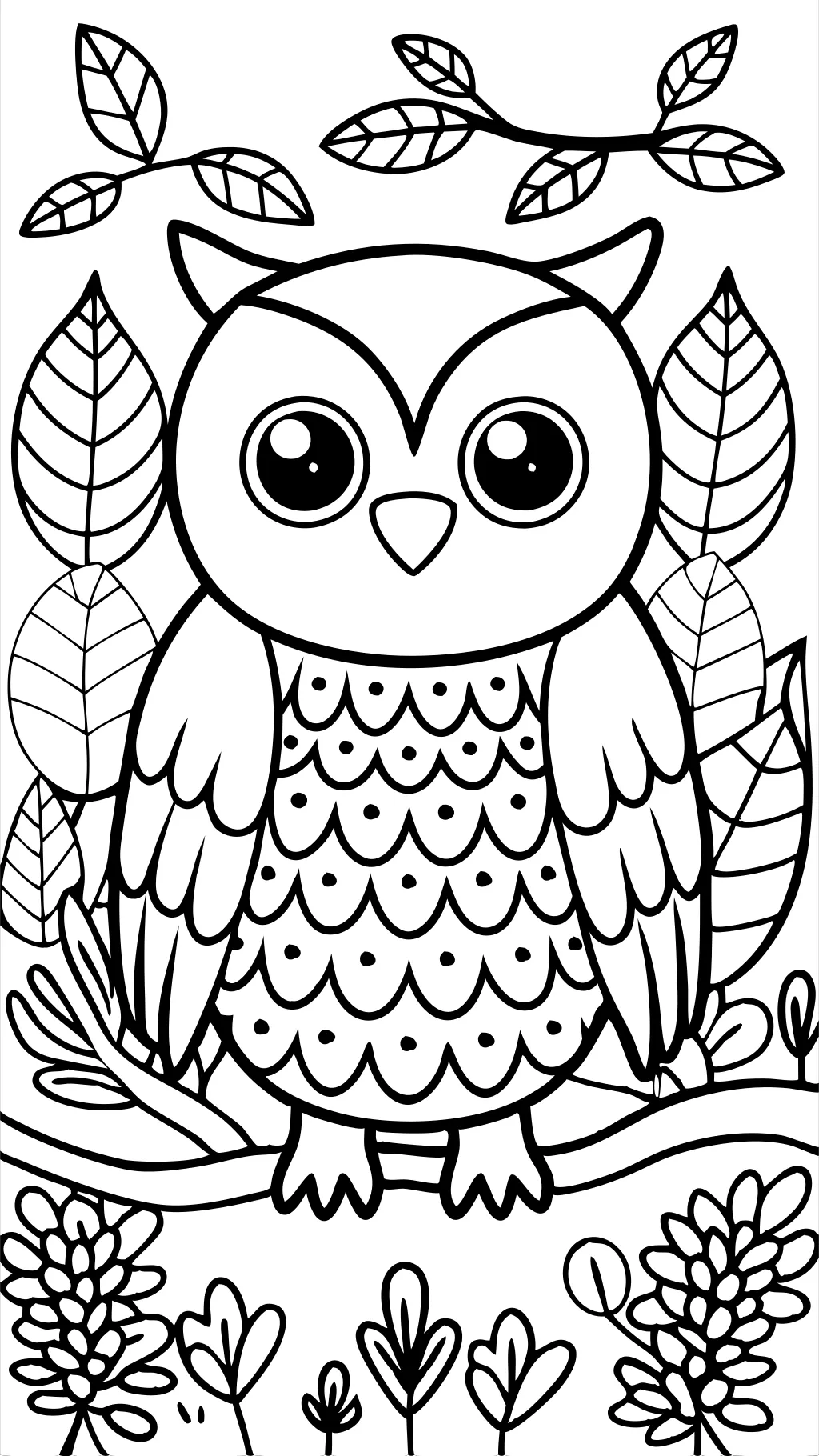 free coloring pages owls